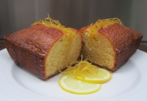 Lemon Cake with Candied Julienne