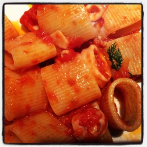 Pasta with Squid
