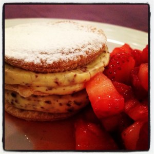 Millefoglie with Soft Pastry Cream and Chocolate